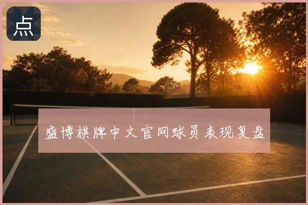 盛博棋牌中文官网球员表现复盘